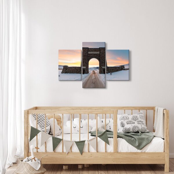 Slika vrata, Yellowstone (90x60 cm)