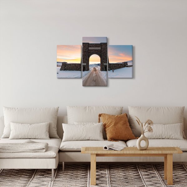 Slika vrata, Yellowstone (90x60 cm)