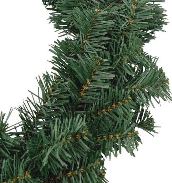 Božićni vijenac Zelena Ø 30 cm PVC - Zelena 30 cm bez LED svjetala