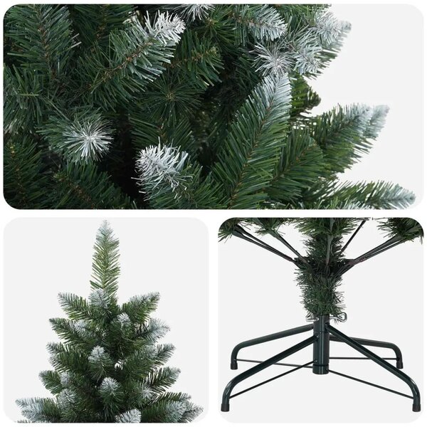 Umjetno božićno drvce 240 cm PVC i metal Zelena - 240 cm