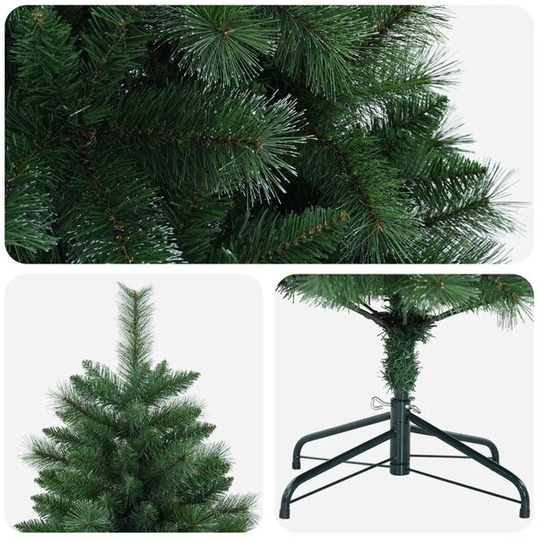 Umjetno božićno drvce 150 cm PVC i metal Zelena - 150 cm