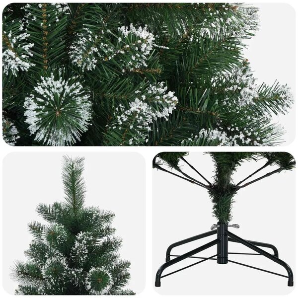Umjetno božićno drvce 240 cm PVC i metal Zelena - 240 cm