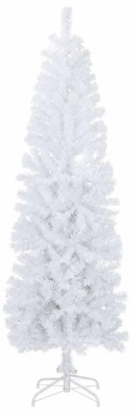 Umjetno vitko božićno drvce 180 cm 300 LED lampica Topla bijela - 180 cm s LED svjetlima