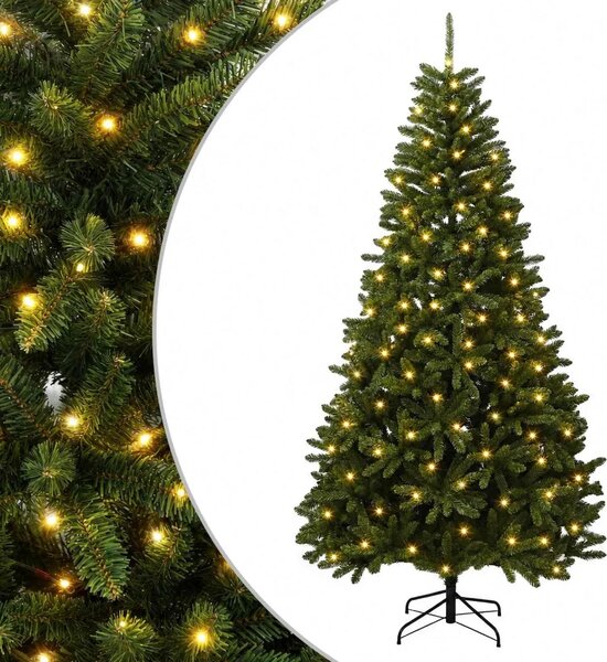 Umjetno božićno drvce s nogom 300 cm 1000 LED lampica - Svijetlo zelena Ø 138 x 300 cm s 1000 LED dioda