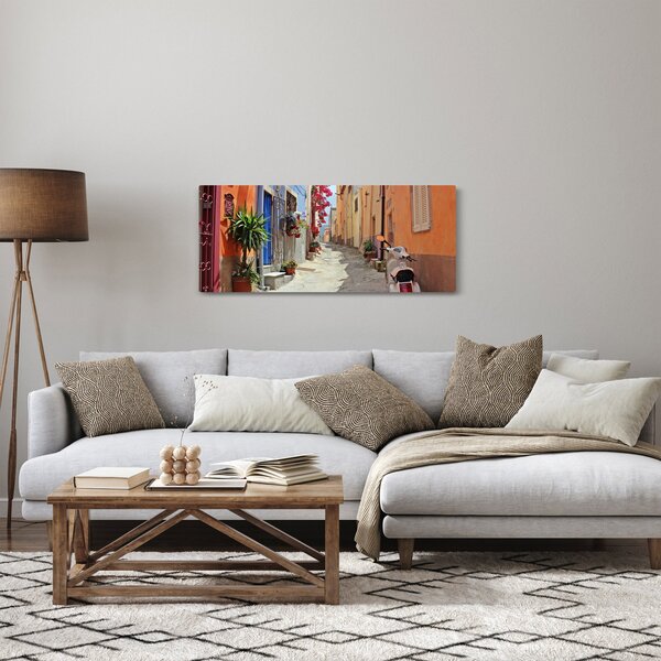 Slika ulice na Sardiniji (120x50 cm)