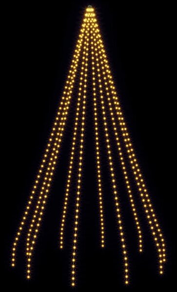 Svjetla za božićno drvce 500 LED lampica Topla bijela 500 cm - 500 Topla bijela