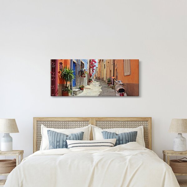 Slika ulice na Sardiniji (120x50 cm)
