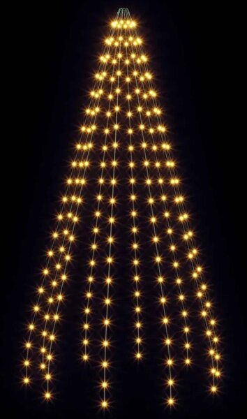 Svjetla za božićno drvce 210 LED lampica Topla bijela 210 cm - 210 Topla bijela