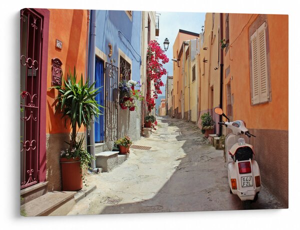 Slika ulice na Sardiniji (70x50 cm)