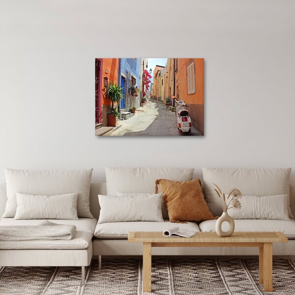 Slika ulice na Sardiniji (70x50 cm)