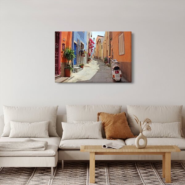Slika ulice na Sardiniji (90x60 cm)