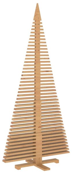 Drveno božićno drvce KOTKA 240 cm Masivna borovina - 240 cm Smeđa završna obrada