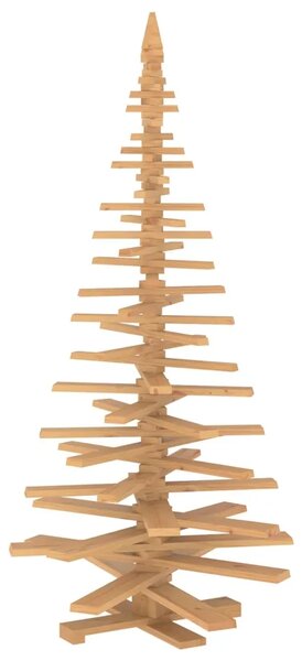 Drveno božićno drvce KOTKA 210 cm Masivna borovina - 210 cm Smeđa završna obrada