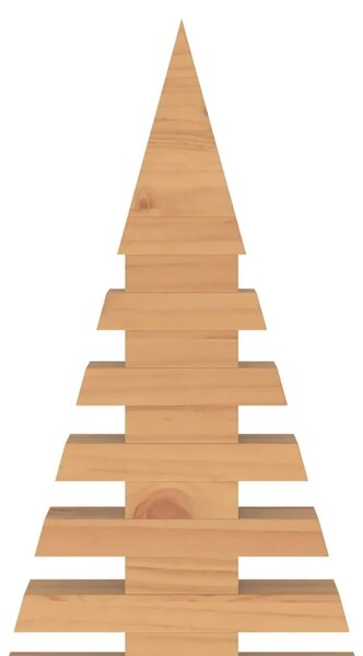 Drveno božićno drvce KOTKA 210 cm Masivna borovina - 210 cm Smeđa završna obrada