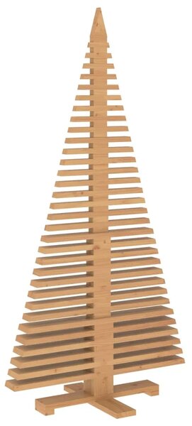 Drveno božićno drvce KOTKA 180 cm Masivna borovina - 180 cm Smeđa završna obrada