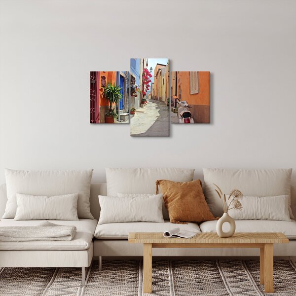 Slika ulice na Sardiniji (90x60 cm)
