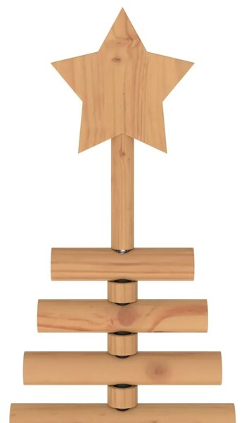 Drveno božićno drvce KOTKA 180 cm Masivna borovina - 180 cm Smeđa završna obrada