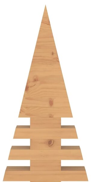 Drveno božićno drvce KOTKA 240 cm Masivna borovina - 240 cm Smeđa završna obrada