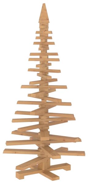 Drveno božićno drvce KOTKA 150 cm Masivna borovina - 150 cm Smeđa završna obrada