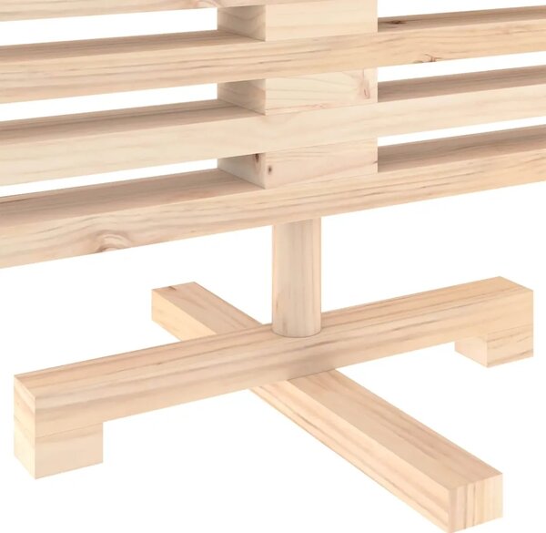 Drveno božićno drvce KOTKA 120 cm Masivna borovina Prirodno - 120 cm Prirodna (neobrađena)