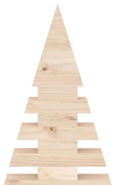 Drveno božićno drvce KOTKA 120 cm Masivna borovina Prirodno - 120 cm Prirodna (neobrađena)