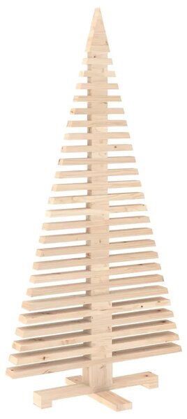 Drveno božićno drvce KOTKA 150 cm Masivna borovina Prirodno - 150 cm Prirodna (neobrađena)