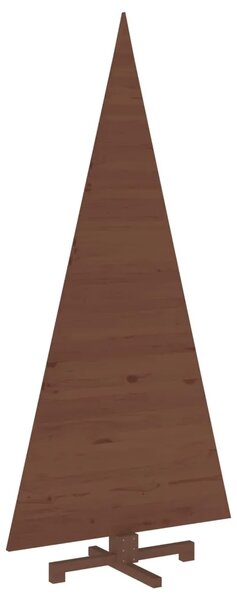 Drveno božićno drvce KOTKA 240 cm Masivna borovina - 240 cm Tamno smeđa završna obrada