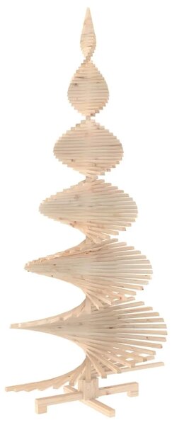 Drveno božićno drvce KOTKA 240 cm Masivna borovina Prirodno - 240 cm Prirodna (neobrađena)