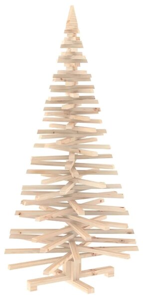 Drveno božićno drvce KOTKA 150 cm Masivna borovina Prirodno - 150 cm Prirodna (neobrađena)