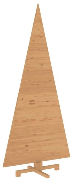 Drveno božićno drvce KOTKA 240 cm Masivna borovina - 240 cm Smeđa završna obrada