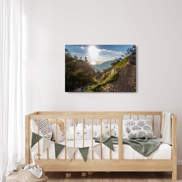 Slika - Planina Olimp (90x60 cm)