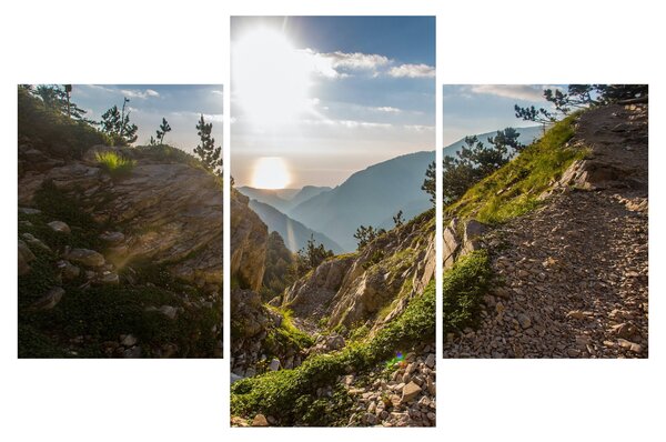 Slika - Planina Olimp (90x60 cm)