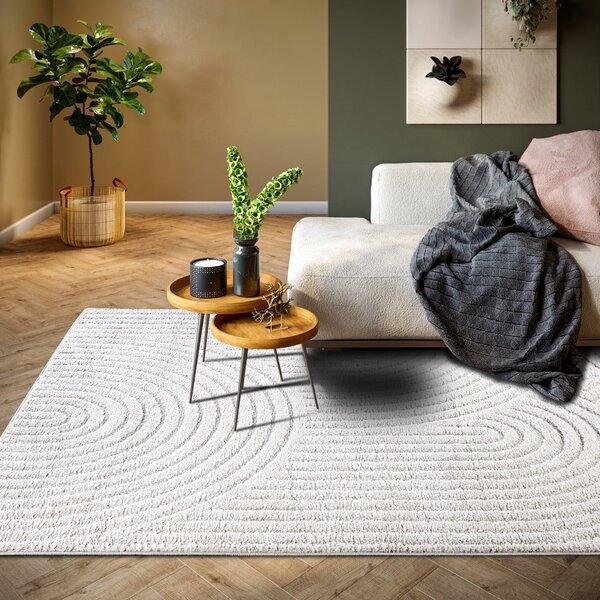 Bijeli tepih 160x235 cm Panglao New York White – Elle Decoration