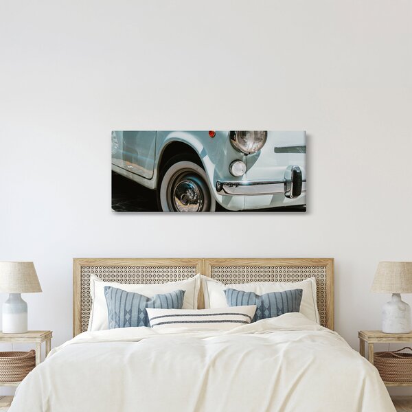 Slika - Retro automobil Fiat (120x50 cm)