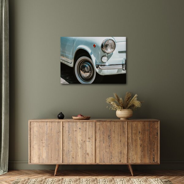Slika - Retro automobil Fiat (70x50 cm)