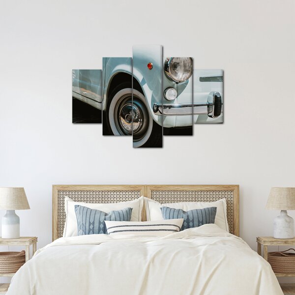 Slika - Retro automobil Fiat (150x105 cm)