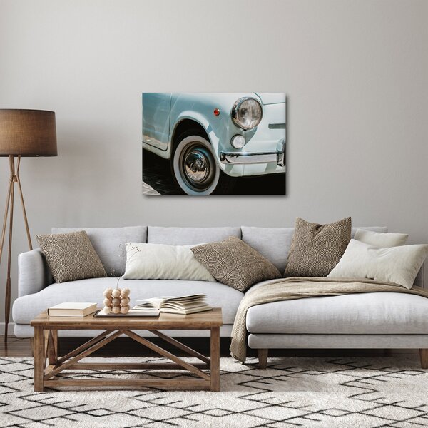 Slika - Retro automobil Fiat (70x50 cm)