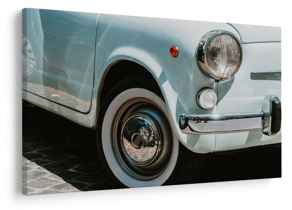 Slika - Retro automobil Fiat (90x60 cm)