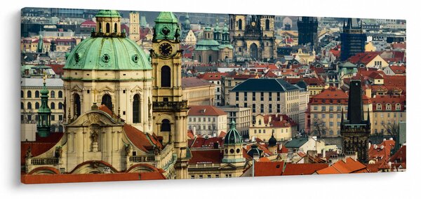 Slika - Panorama Praga (120x50 cm)