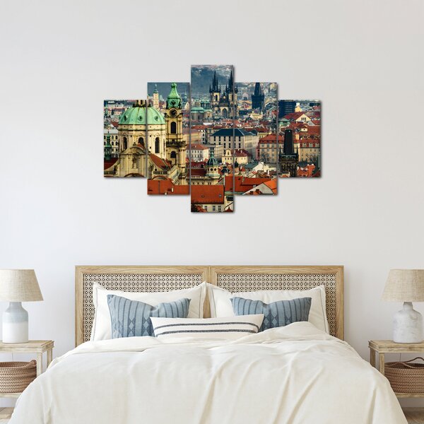 Slika - Panorama Praga (150x105 cm)