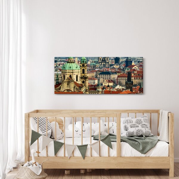 Slika - Panorama Praga (120x50 cm)