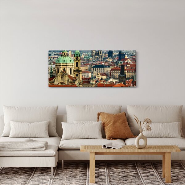 Slika - Panorama Praga (120x50 cm)