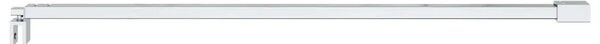 Potporna šipka za tuš vrata 70-120 cm za staklo od 6/8 mm Krom - Krom