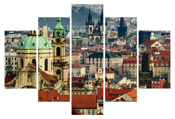 Slika - Panorama Praga (150x105 cm)