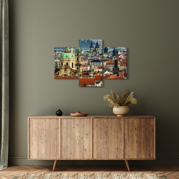 Slika - Panorama Praga (90x60 cm)