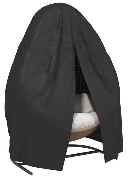 Navlaka za dvostruku jajoliku stolicu crna Ø 146x210 cm Oxford - Ø 146 x 210 cm 420D Oxford tkanina