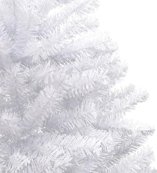 Umjetno božićno drvce sa šarkama i snijegom 240 cm - Osnovni 240 cm Bijela