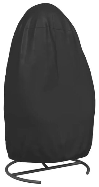 Navlaka za viseću stolicu crna Ø 108x190 cm 420D Oxford - Ø 108 x 190 cm 420D Oxford tkanina