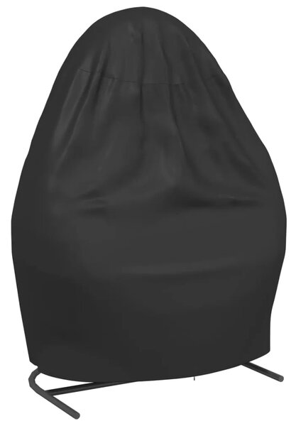 Navlaka za dvostruku jajoliku stolicu crna Ø 146x210 cm Oxford - Ø 146 x 210 cm 420D Oxford tkanina