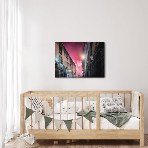 Slika vatrometa u Marseilleu (70x50 cm)